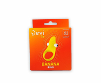 Эрекционное кольцо VUPIDUPI Banana с клиторальным отростком Silicone VD-106 - Секс шоп в Челябинске, интернет магазин интимных товаров | Мулен Руж