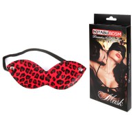 МАСКА цвет красный леопард арт. NTB-80365 - Секс шоп в Челябинске, интернет магазин интимных товаров | Мулен Руж