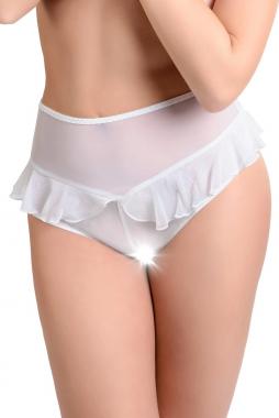 Эротические трусики с высокой посадкой Erolanta Lana, белые (46-48) 741252 - Секс шоп в Челябинске, интернет магазин интимных товаров | Мулен Руж