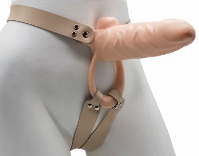 МУЖСКОЙ ПАРАПРОТЕЗ НА КАРКАСЕ MEN STYLE D 35 мм, L 145 мм, арт. 742103 - Секс шоп в Челябинске, интернет магазин интимных товаров | Мулен Руж