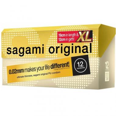 Презервативы Sagami Original 002 Extra Large полиуретановые, увеличенного размера - Секс шоп в Челябинске, интернет магазин интимных товаров | Мулен Руж