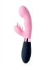 Массажер 3 в 1 Eromantica Ornella, розовый, силикон, 21,5 см 230202 - Секс шоп в Челябинске, интернет магазин интимных товаров | Мулен Руж