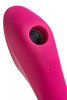 Вакуумно-клиторальный вибромассажер Satisfyer Curvy Trinity 3 красный - Секс шоп в Челябинске, интернет магазин интимных товаров | Мулен Руж