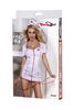 Костюм медсестры Candy Girl Angel (платье, стринги, головной убор, стетоскоп), белый, OS 841012 - Секс шоп в Челябинске, интернет магазин интимных товаров | Мулен Руж