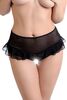 Эротические трусики с высокой посадкой Erolanta Lana, черный 741251 (54-56) - Секс шоп в Челябинске, интернет магазин интимных товаров | Мулен Руж