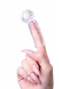 Насадка на палец A-Toys Ricol, ТРЕ, прозрачный, 8 см  768028 - Секс шоп в Челябинске, интернет магазин интимных товаров | Мулен Руж