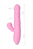 Вибратор JOS Lixy, с функцией Up&Down, силикон, розовый, 23 см 783037 - Секс шоп в Челябинске, интернет магазин интимных товаров | Мулен Руж
