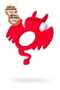 Эрекционное кольцо на пенис JOS SWEET DEVIL, силикон, красный, 8,5 см 782015 - Секс шоп в Челябинске, интернет магазин интимных товаров | Мулен Руж