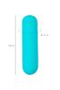 Вибропуля A-Toys by TOYFA TNIM, силикон, голубой, 6,5 см 761063 - Секс шоп в Челябинске, интернет магазин интимных товаров | Мулен Руж