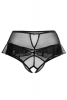 Эротические трусики с высокой посадкой Erolanta Lana, черный 741251 (46-48) - Секс шоп в Челябинске, интернет магазин интимных товаров | Мулен Руж