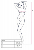 Костюм-сетка Passion Erotic Line, белый, OS BS043-W - Секс шоп в Челябинске, интернет магазин интимных товаров | Мулен Руж