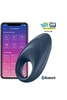 Эрекционное кольцо на пенис Satisfyer Mighty, силикон, синий, 9 см. - Секс шоп в Челябинске, интернет магазин интимных товаров | Мулен Руж