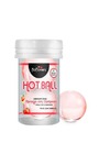 Лубрикант AROMATIC HOT BALL на масляной основе в виде двух шариков с ароматом клубники и шампанского HC582 - Секс шоп в Челябинске, интернет магазин интимных товаров | Мулен Руж