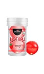 Лубрикант AROMATIC HOT BALL на масляной основе в виде двух шариков с ароматом клубники.HC583 - Секс шоп в Челябинске, интернет магазин интимных товаров | Мулен Руж