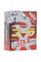 Презервативы латексные Sagami Xtreme Cola №3 - Секс шоп в Челябинске, интернет магазин интимных товаров | Мулен Руж