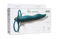 Вибронасадка для двойного проникновения Pure Passion Flirtini Green 1204-03lola - Секс шоп в Челябинске, интернет магазин интимных товаров | Мулен Руж