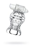 Мастурбатор нереалистичный Lingam by TOYFA Shakti, TPE, Прозрачный, 9 см 880202 - Секс шоп в Челябинске, интернет магазин интимных товаров | Мулен Руж