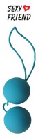 ШАРИКИ ВАГИНАЛЬНЫЕ "BALLS" цвет голубой D 35 мм арт. SF-70151-2 - Секс шоп в Челябинске, интернет магазин интимных товаров | Мулен Руж