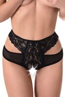 Эротические трусики Erolanta Charlotte, черный 741131 (50-52) - Секс шоп в Челябинске, интернет магазин интимных товаров | Мулен Руж