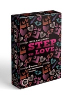 Игра для пар «Step to love», 50 карт, 2 кубика, 18+ 10442833 - Секс шоп в Челябинске, интернет магазин интимных товаров | Мулен Руж