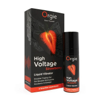 Гель Orgie High Voltage Strawberry усиленный эффект, клубничный вкус, 15 мл  - Секс шоп в Челябинске, интернет магазин интимных товаров | Мулен Руж