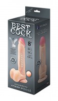 Фаллоимитатор неоскин F&F BEST COCK 8" на присоске, L 190 мм D 44 мм арт. 591504 - Секс шоп в Челябинске, интернет магазин интимных товаров | Мулен Руж