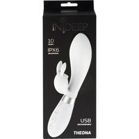 Перезаряжаемый вибратор Indeep Theona White 7702-07indeep - Секс шоп в Челябинске, интернет магазин интимных товаров | Мулен Руж