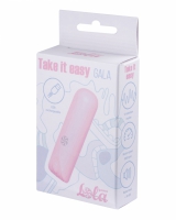 Перезаряжаемая вибропуля Take it Easy Gala Pink 9024-02lola - Секс шоп в Челябинске, интернет магазин интимных товаров | Мулен Руж