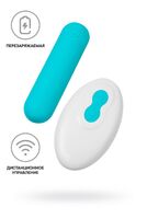 Вибропуля A-Toys by TOYFA TNIM, силикон, голубой, 6,5 см 761063 - Секс шоп в Челябинске, интернет магазин интимных товаров | Мулен Руж