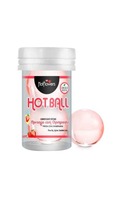 Лубрикант AROMATIC HOT BALL на масляной основе в виде двух шариков с ароматом клубники и шампанского HC582 - Секс шоп в Челябинске, интернет магазин интимных товаров | Мулен Руж