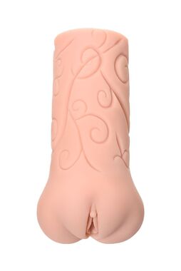 Мастурбатор реалистичный KOKOS Tattoo с двойным слоем, TPR, телесный, 18 см M03-001-06D - Секс шоп в Челябинске, интернет магазин интимных товаров | Мулен Руж