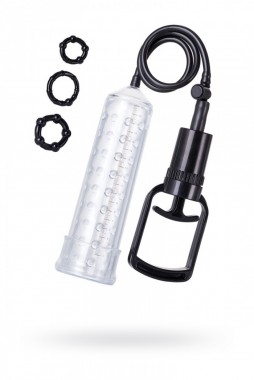 Помпа для пениса TOYFA A-Toys,TPE, Прозрачный, 23,5 см арт 769009 - Секс шоп в Челябинске, интернет магазин интимных товаров | Мулен Руж