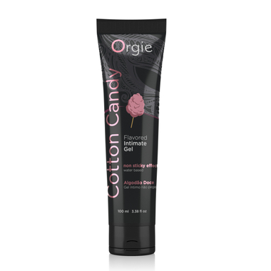 Съедобный интимный гель Orgie Lube Tube Cotton Candy, 100 мл 21135 - Секс шоп в Челябинске, интернет магазин интимных товаров | Мулен Руж