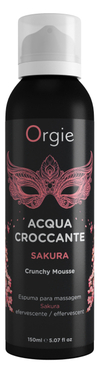 Хрустящая пенка для массажа Orgie Acqua Croccante Sakura 150 мл 51553 - Секс шоп в Челябинске, интернет магазин интимных товаров | Мулен Руж