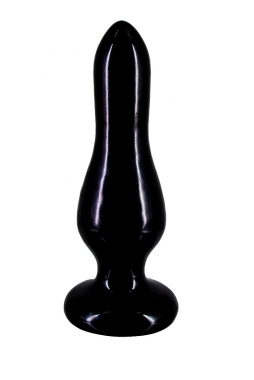  ПЛАГ-МАССАЖЕР ДЛЯ ПРОСТАТЫ BLACK MAGNUM 14 В ЛАМИНАТЕ L 155/135 мм, D 45,41 мм, цвет чёрный арт. 421400 - Секс шоп в Челябинске, интернет магазин интимных товаров | Мулен Руж