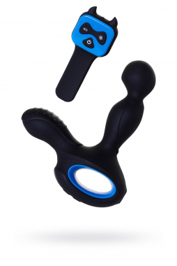 Стимулятор простаты Erotist Sixth с ротацией головки, силикон, черный, 14,5 см 541315 - Секс шоп в Челябинске, интернет магазин интимных товаров | Мулен Руж