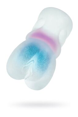 Мастурбатор реалистичный Juicy Pussy by TOYFA Crystal Wave, TPE, 13,5 см 894002 - Секс шоп в Челябинске, интернет магазин интимных товаров | Мулен Руж