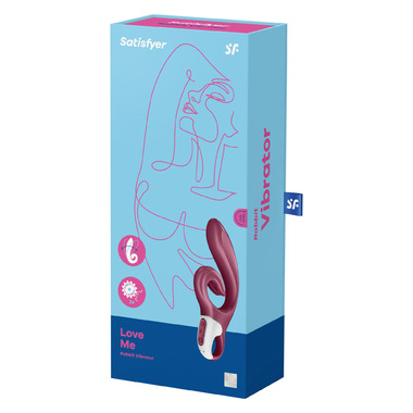 Вибратор Satisfyer Love me Blue 036618SA - Секс шоп в Челябинске, интернет магазин интимных товаров | Мулен Руж