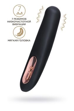 Нереалистичный вибратор WANAME D-SPLASH TSUNAMI, силикон, черный, 18,3 см 481008 - Секс шоп в Челябинске, интернет магазин интимных товаров | Мулен Руж