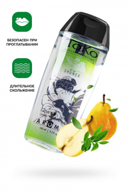 Лубрикант Shunga Toko Aroma на водной основе, груша и зеленый чай, 165 мл 276411 - Секс шоп в Челябинске, интернет магазин интимных товаров | Мулен Руж