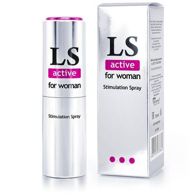 "LOVESPRAY ACTIVE" спрей для женщин (стимулятор) 18мл арт. LB-18001 - Секс шоп в Челябинске, интернет магазин интимных товаров | Мулен Руж