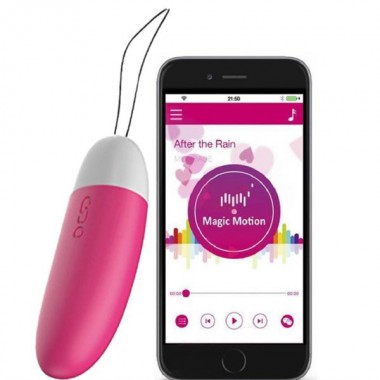 Нереалистичный вибратор Magic Motion Vini, силикон, оранжевый, 24 см, Ø 3,7 см арт 113 - Секс шоп в Челябинске, интернет магазин интимных товаров | Мулен Руж